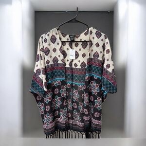 Rue21 Patterned Kimono, Boho Style NWT